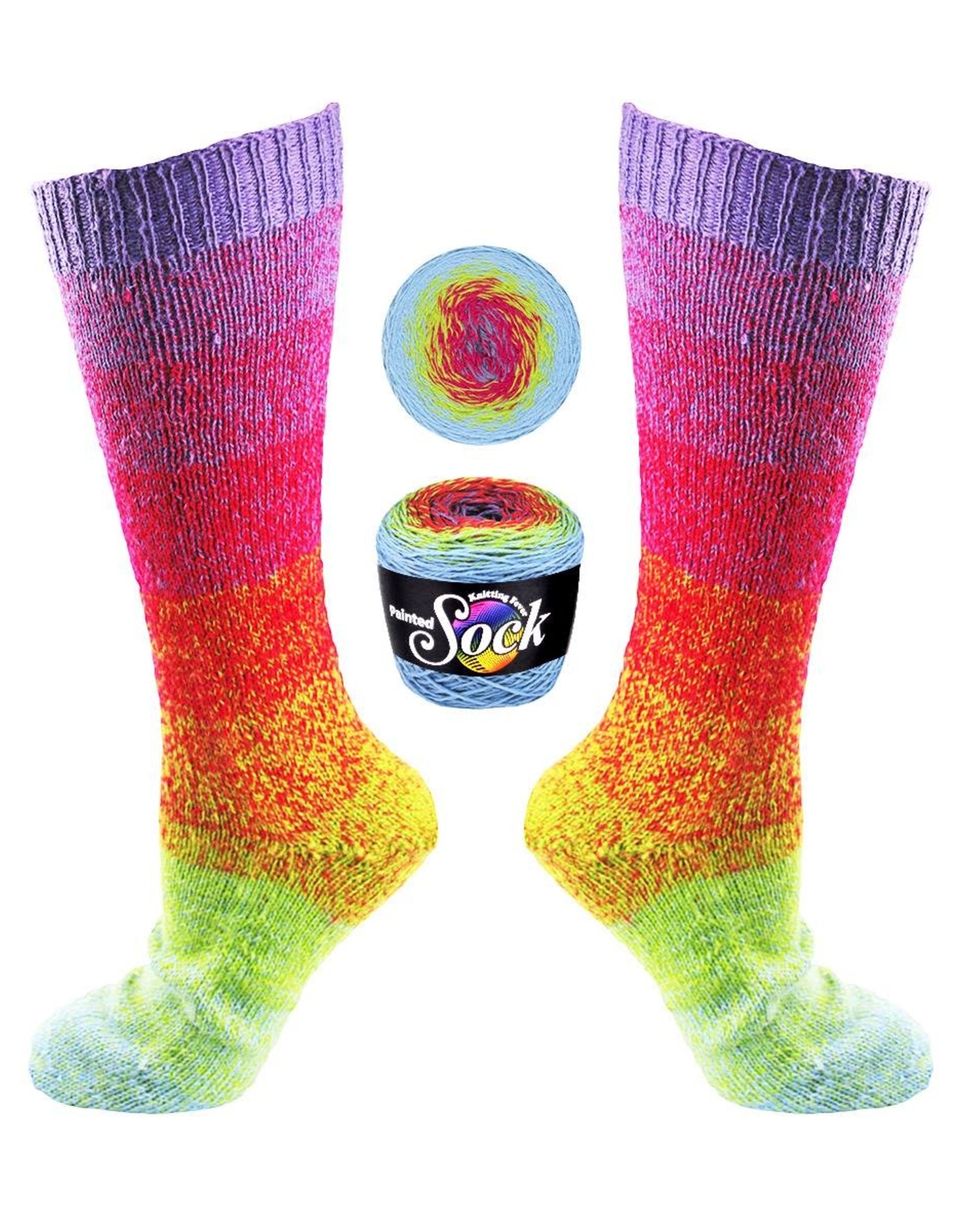 KFI Collection KFI: Painted Sock (Warm)
