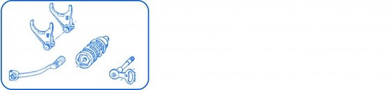 Shiftdrum / Gearlever / Gearfork