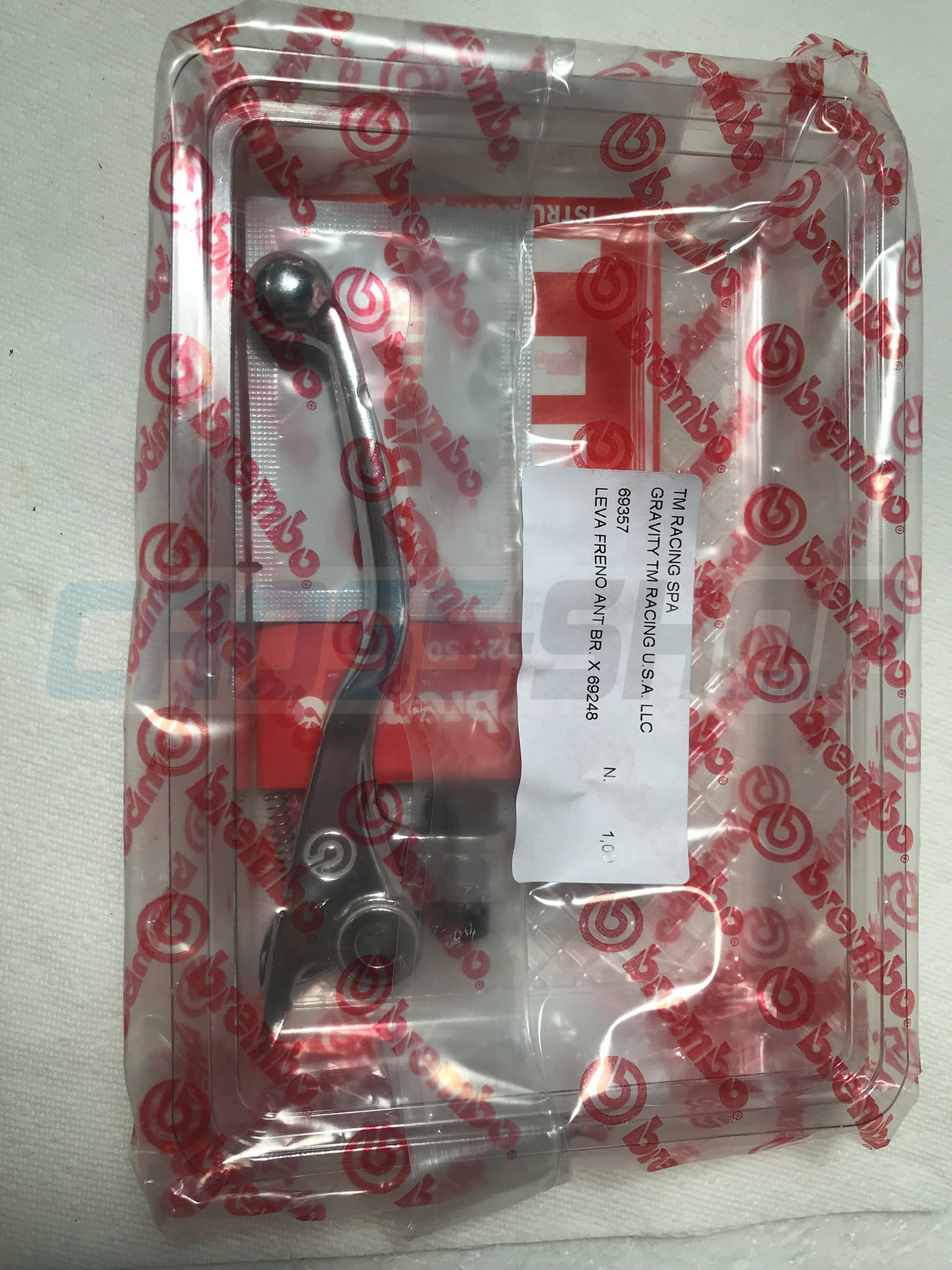 BRAKE FRONT LEVER BREMBO X 69248