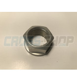 NUT REAR WHEEL AXLE 15 ->