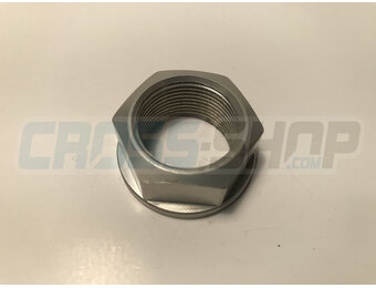 NUT REAR WHEEL AXLE 15 ->