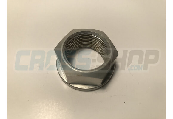 NUT REAR WHEEL AXLE 15 ->