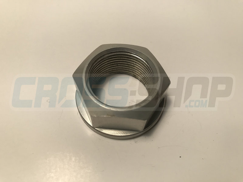NUT REAR WHEEL AXLE 15 ->