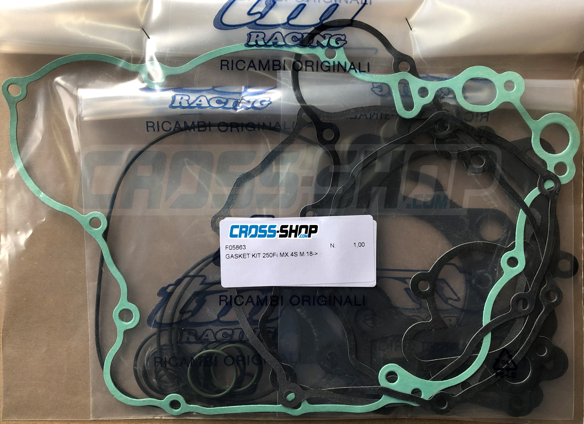 GASKET KIT 250Fi MX 4S M.18->