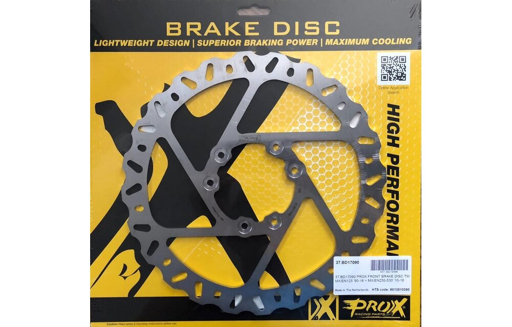 FRONT ROTOR TM 125 -> 10 ->