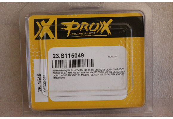 Front wheel kit - 20mm