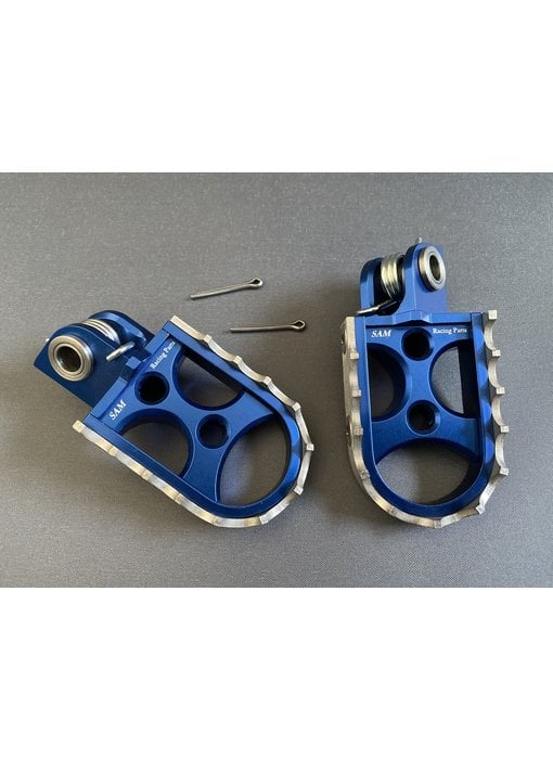 SAM CNC Footpegs TM 125-> / 2008->