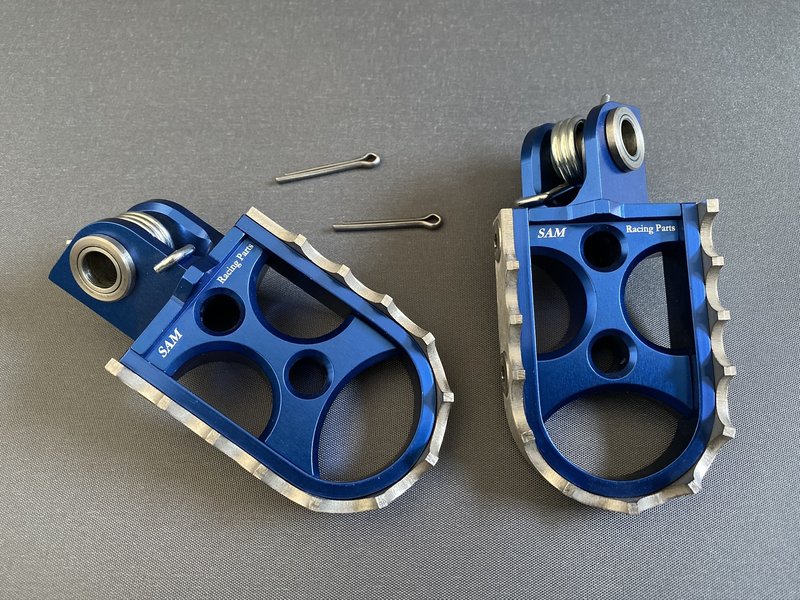 SAM Racing SAM CNC Footpegs TM 125-> / 2008->
