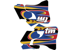 OEM Replica Spoiler decals "1998"