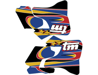 OEM Replica Spoiler decals "1998"