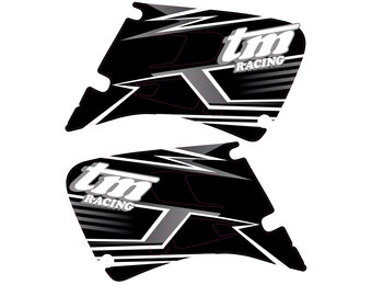 OEM Replica Spoiler decals "2003" 4-stroke (black dream)