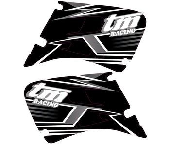 OEM Replica Spoiler decals "2003" 4-stroke (black dream)