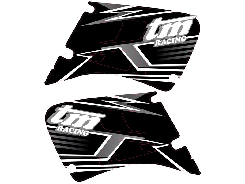 OEM Replica Spoiler decals "2003" 4-stroke (black dream)