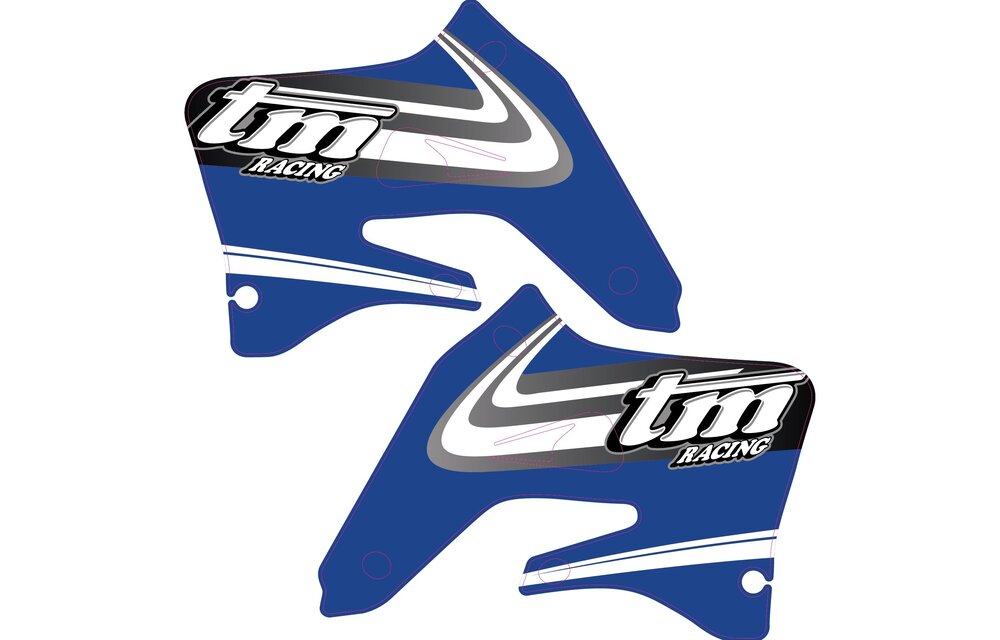 OEM Replica Spoiler decals "2005" 4 Stroke
