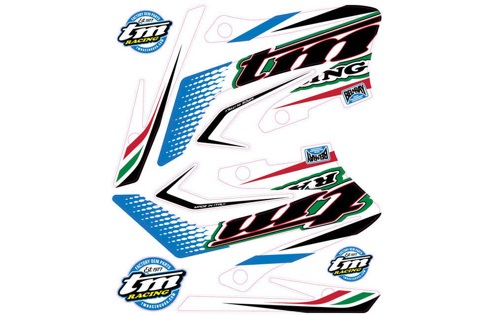 OEM Replica Spoiler decals "2012"