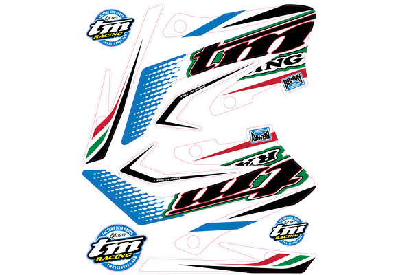 OEM Replica Spoiler decals "2012"