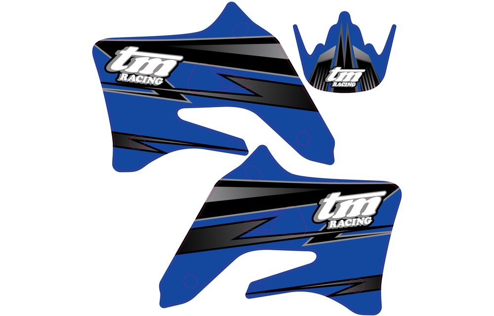 OEM Replica Spoiler decals "2004" 2-stroke