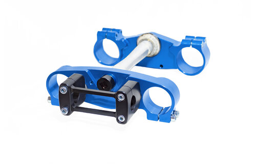 GPR triple clamps / BLUE
