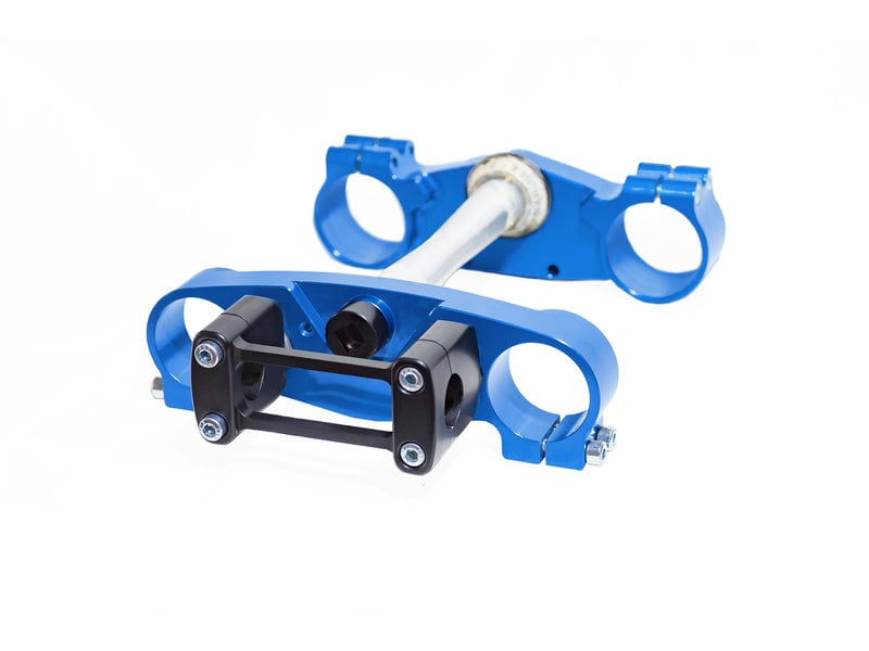 GPR triple clamps / BLUE