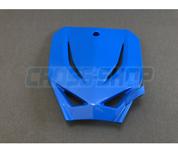 FRONT NUMBER PLATE MX 15 BLUE