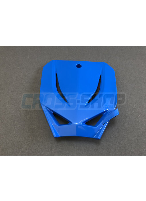FRONT NUMBER PLATE MX 15 BLUE