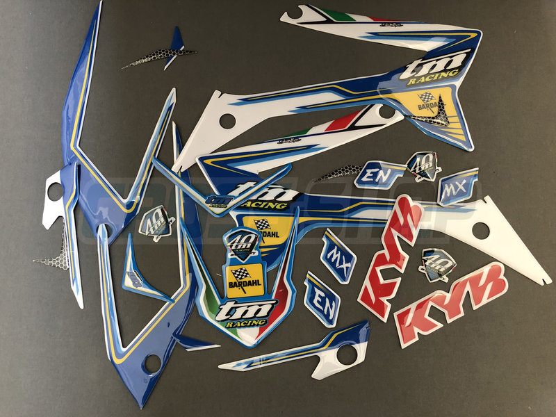 TM Moto KIT STICKERS M.17 2S W/ REAR
