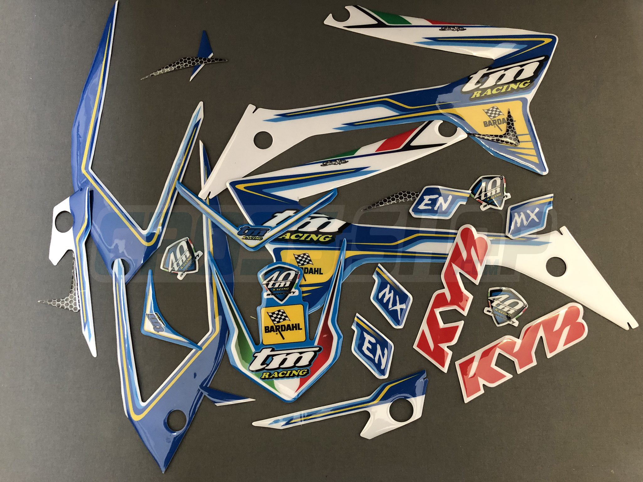 KIT STICKERS M.17 2S W/ REAR