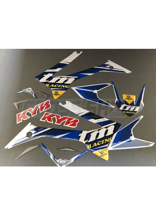 TM Moto STICKERS SET M. 2019 T.S. CPL W/REAR