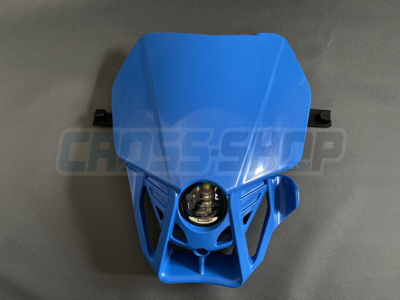 TM Moto PORTAFARO CPL BLU C/FARO LED MY20->