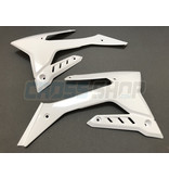 TM Moto SHROUDS RAD. 4 stroke RH+LH 15 WHITE + 125/144/250/300 2 stroke Fi 2020 -> (big radiator)
