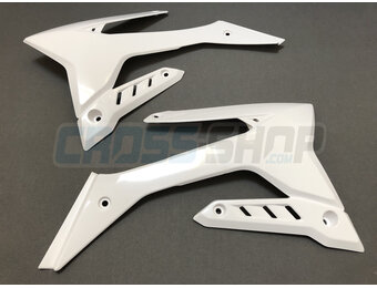 SHROUDS RAD. 4 stroke RH+LH 15 WHITE + 125/144/250/300 2 stroke Fi 2020 -> (big radiator)