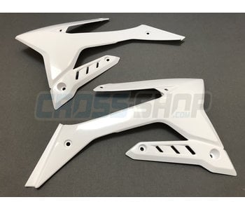 TM Racing SHROUDS RAD. 4 stroke  RH+LH 15 WHITE + 125/144/250/300 2 stroke Fi 2020 ->  (big radiator)