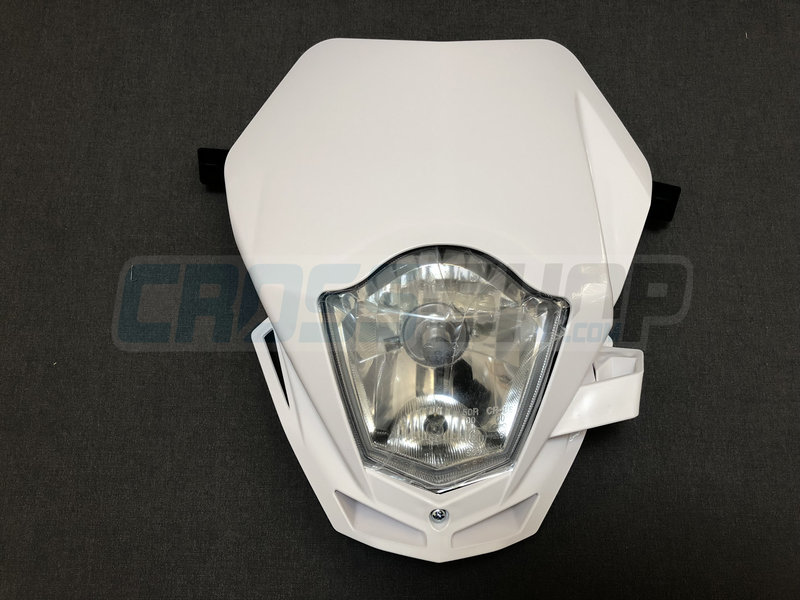 TM Moto HEADLIGHT M. 12/-> WHITE