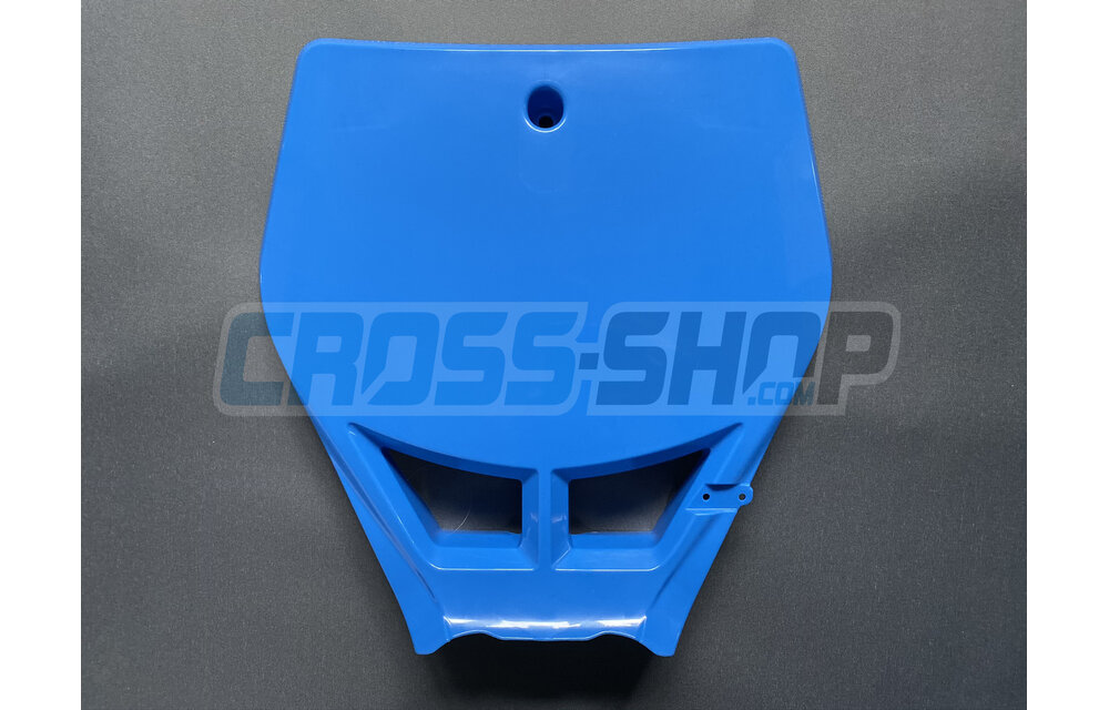 NUM.PLATE MX FRONT 08/14 BLUE