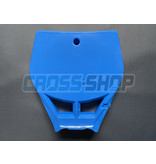 NUM.PLATE MX FRONT 08/14 BLUE