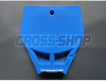NUM.PLATE MX FRONT 08/14 BLUE