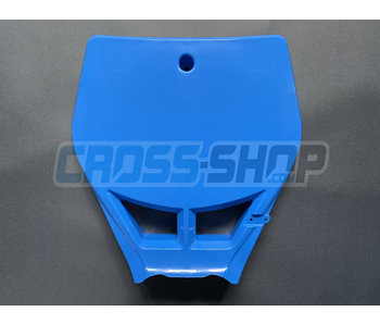 NUM.PLATE MX FRONT 08/14 BLUE