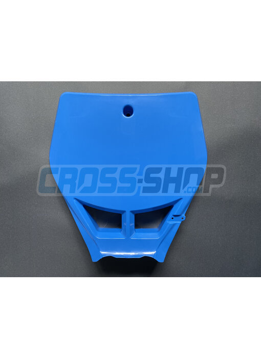NUM.PLATE MX FRONT 08/14 BLUE