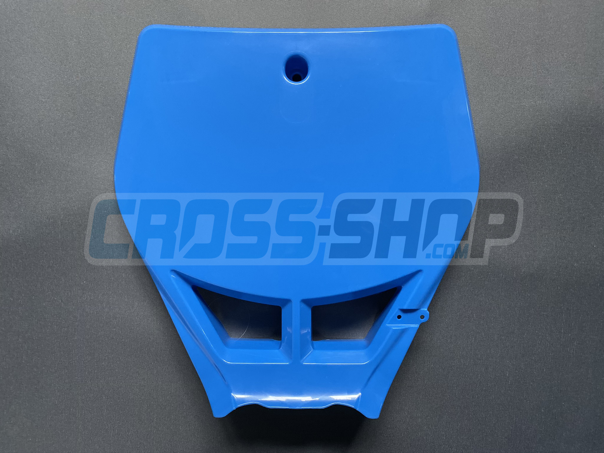 NUM.PLATE MX FRONT 08/14 BLUE