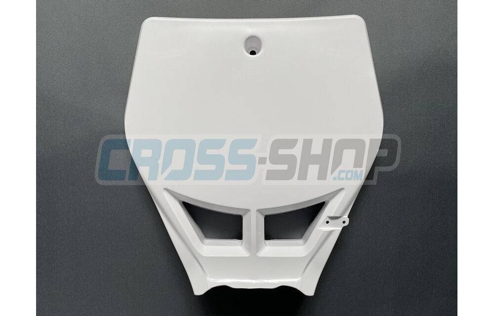 NUM.PLATE MX FRONT 08/14 WHITE