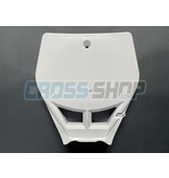 TM Moto NUM.PLATE MX FRONT 08/14 WHITE