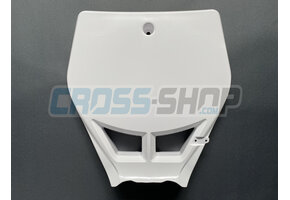 NUM.PLATE MX FRONT 08/14 WHITE