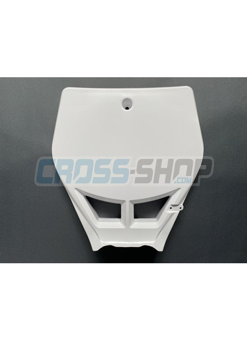 TM Moto NUM.PLATE MX FRONT 08/14 WHITE