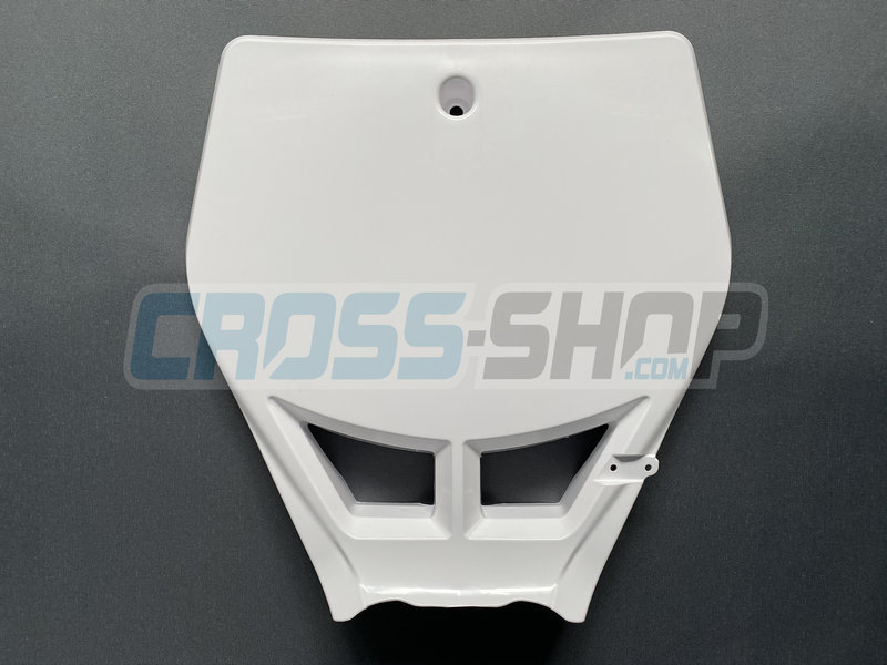 TM Moto NUM.PLATE MX FRONT 08/14 WHITE