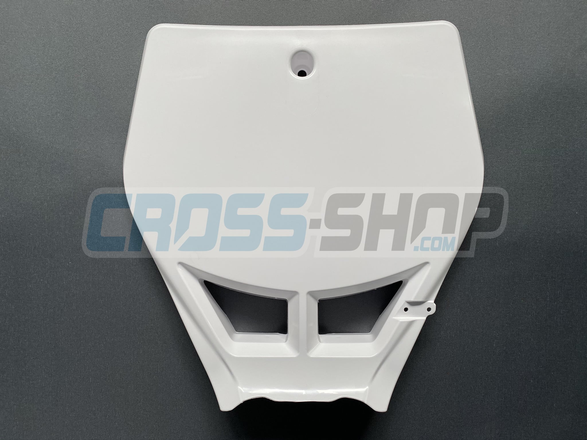 NUM.PLATE MX FRONT 08/14 WHITE