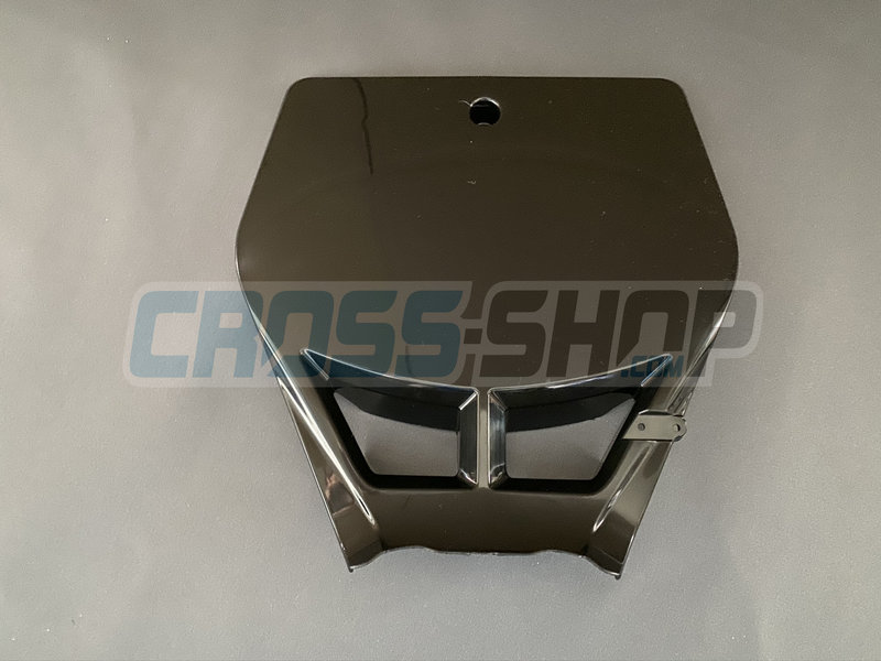 NUM.PLATE MX FRONT 08-> BLACK