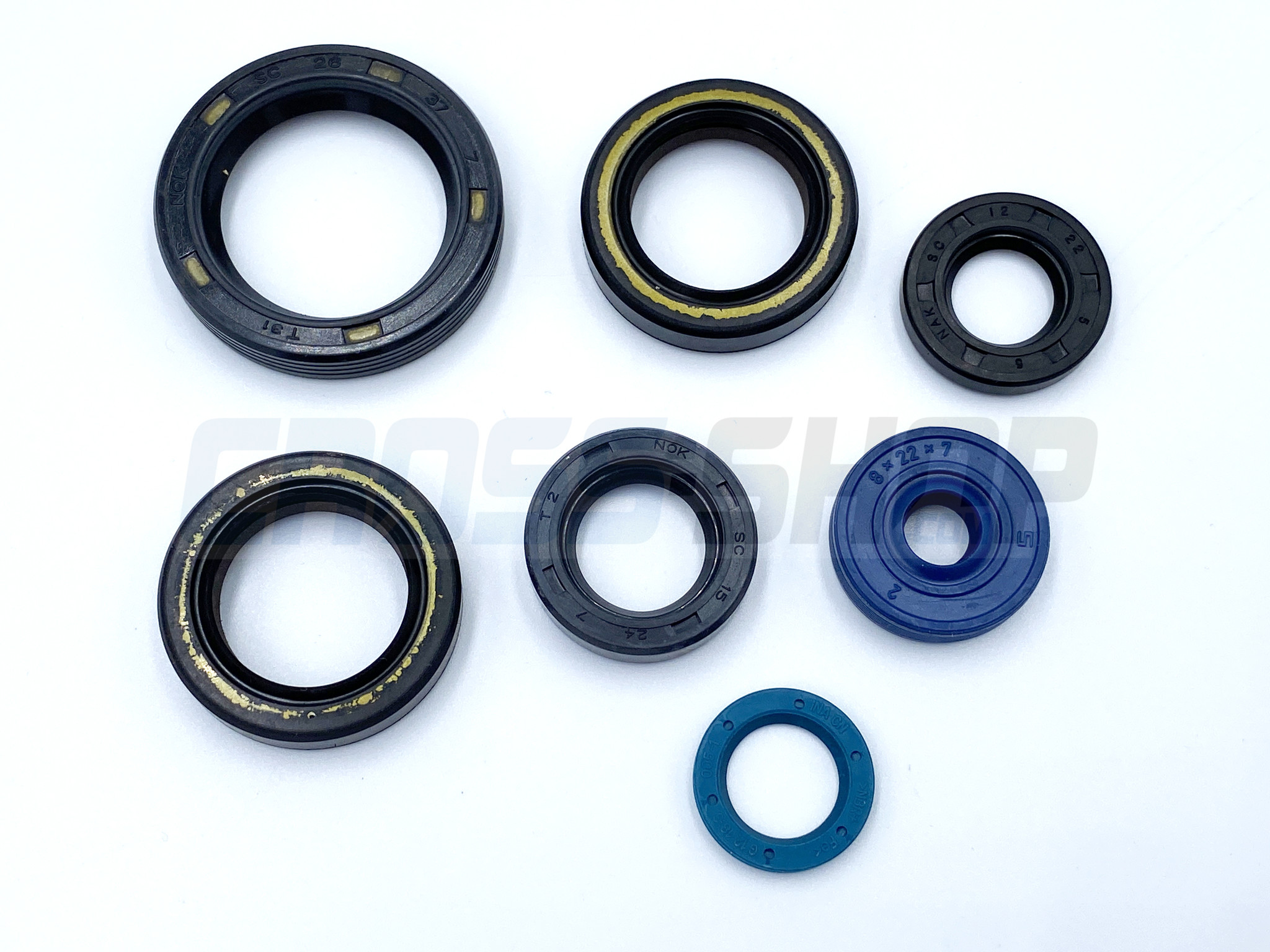 OIL SEALS KIT 125cc EV M.15->