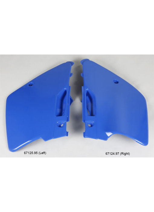 TM Racing SIDE PANEL RIGHT 97/99 BLEU