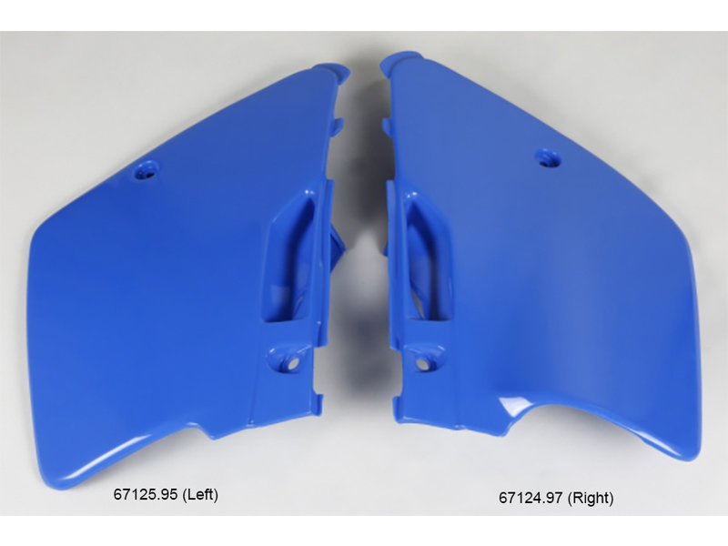 TM Racing SIDE PANEL RIGHT 97/99 BLEU