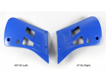 SHROUD RIGHT RAD.M.99/03 BLUE